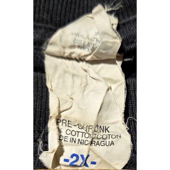 Poison 2007 Tour Shirt Y2K Black 2X Double Side Poison'D Bret Michaels Anvil Tag - Picture 7 of 14